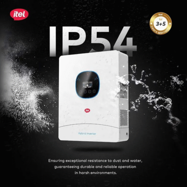Itel 4 kW IP54 Hybrid Solar Inverter – Pure Sine-Wave, Smart Hybrid Power - Image 4