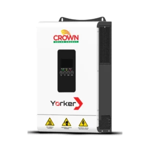 Crown Yorker 3.6kW Solar Inverter – Pure Sine-Wave, Smart Hybrid Power